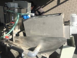 Laminated sludge dewatering machine supplier